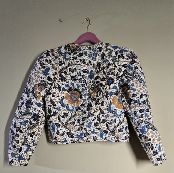 Ulla Johnson Size S Clarisse Jacket In Clemantis - Picture 2 of 7